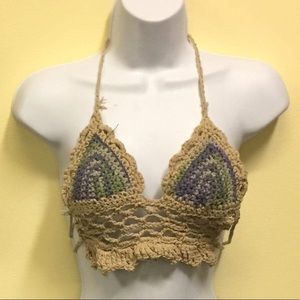 Custom crochet crop top
